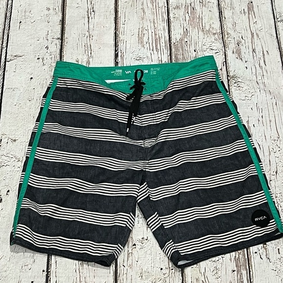 RVCA Board Shorts Swim Trunks Swimwear Men's Summer - Picture 8 of 8
